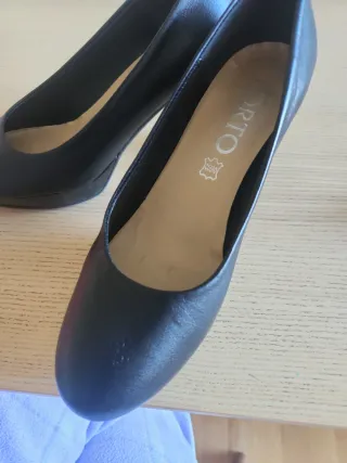 Zapatos de tacón negros Porto