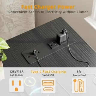 Mesa de esquina BERXEVUE L-shape