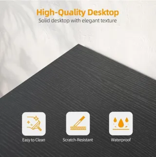 Mesa de esquina BERXEVUE L-shape