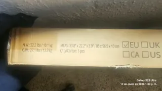 Mesa de esquina BERXEVUE L-shape