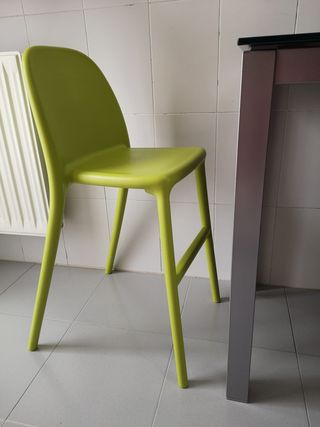 Silla alta IKEA niños URBAN verde