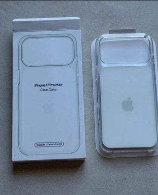 Funda iPhone 17 Pro Max Transparente Apple