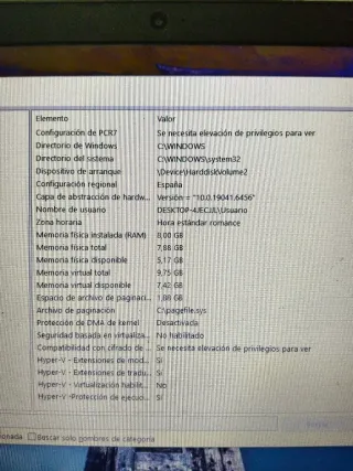 Portátil Lenovo Negro