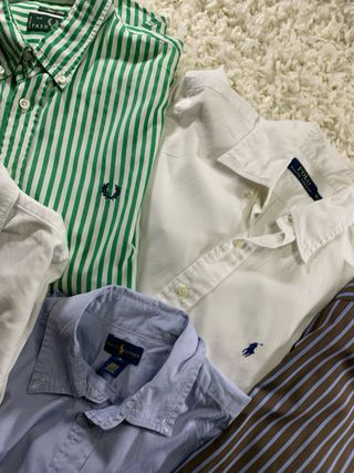 Lotto 7 Camicie Firmate Uomo