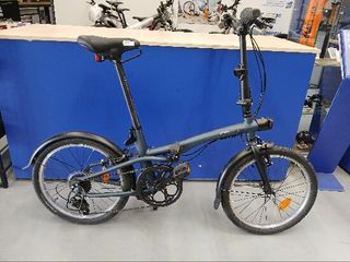 Bicicleta Plegable Fold 500 Azul Oscuro