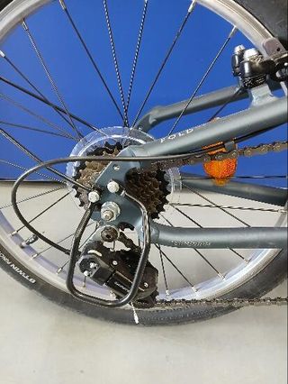 Bicicleta Plegable Fold 500 Azul Oscuro