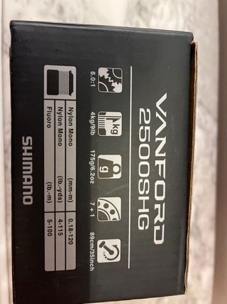 Carrete Shimano Vanford 2500SHG