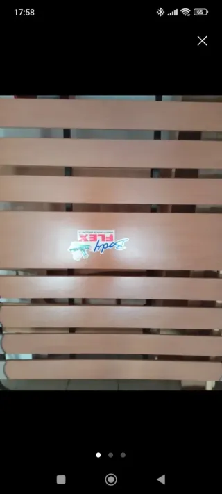 Somier Flex Madera con 4 Patas