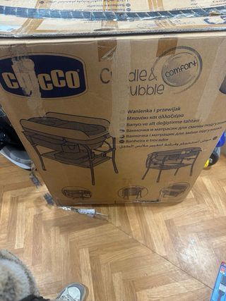 Cambiador bañera bebé