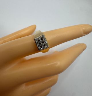Anillo Oro 18kt Diamantes