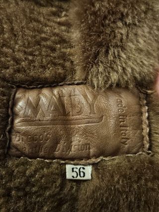 Montone scamosciato vintage