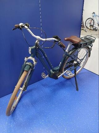 Bicicleta eléctrica urbana conectada Elops 920 E azul