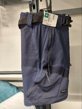 Pantalón desmontable de montaña y trekking Mujer Forclaz