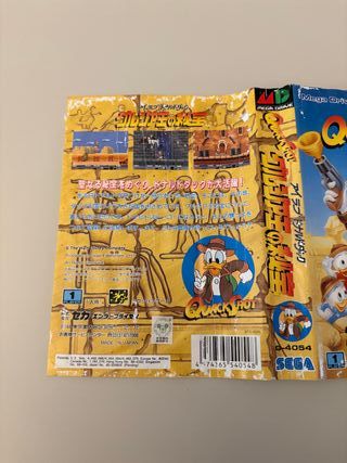 quackshot sega mega drive jap 🇯🇵