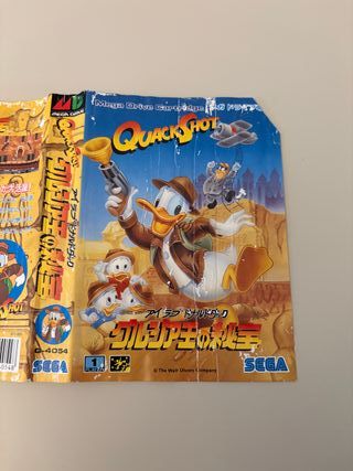 quackshot sega mega drive jap 🇯🇵