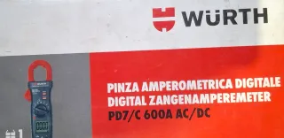 Pinza Amperometrica Digitale Würth PD7/C