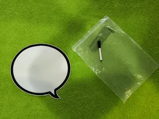 Imán en Forma de Viñeta para Nevera