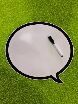 Imán en Forma de Viñeta para Nevera