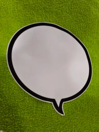 Imán en Forma de Viñeta para Nevera