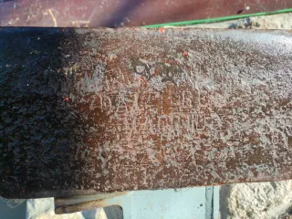 Yunque de herrero antiguo (Incluye pie)