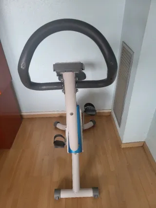 Bicicleta Estática Domyos Azul y Gris