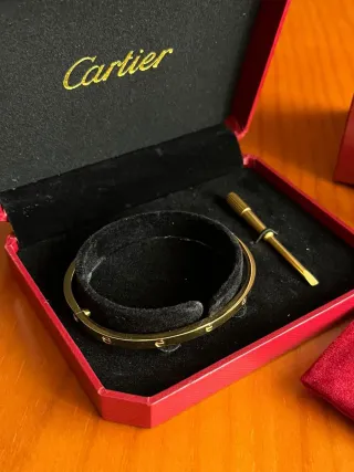 Bracciale Cartier Love Dorato Donna
