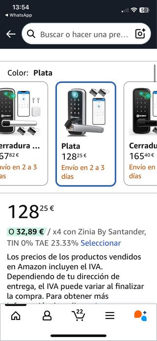 Cerradura alta seguridad nueva