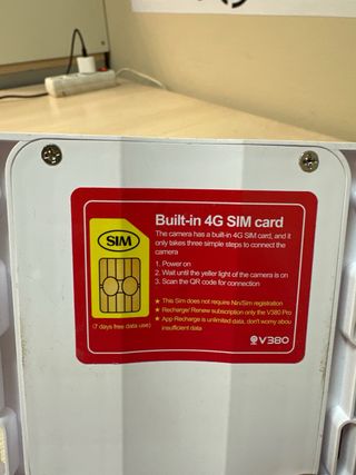 Cámara Vigilancia Exterior Xega 4G LTE 416MC