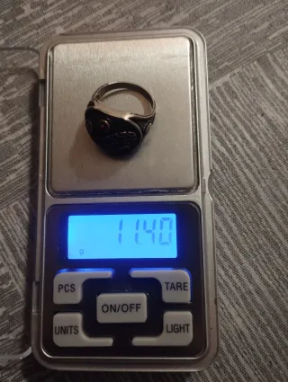 Anillo de plata para hombre