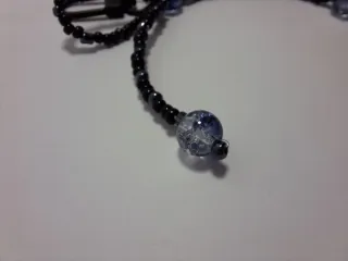 Portachiavi fiocco nero