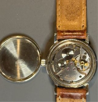 Orologio Zenith Vintage Pelle Marrone