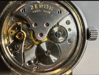 Orologio Zenith Vintage Pelle Marrone