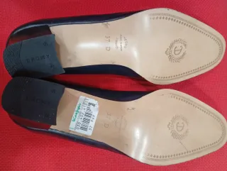 Zapatos El Corte Inglés Talla 37 Azul Marino