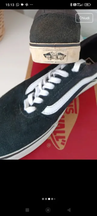 Scarpe Vans nere donna