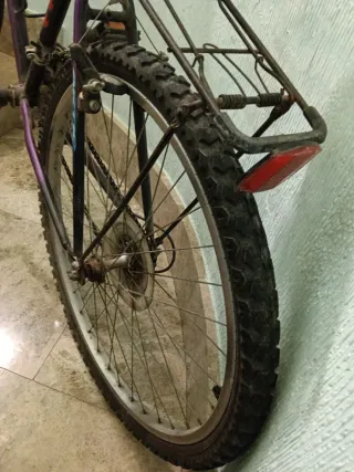 Bicicleta Montaña Morada