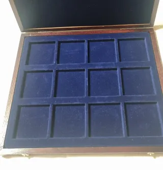 Estuche para monedas, onzas plata, medallas