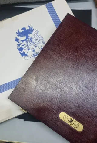 Estuche para monedas, onzas plata, medallas