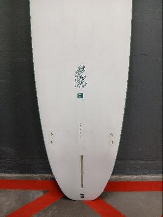 Tabla surf epoxi mini-longboard 8'4" 67L Peso <95kg. Nivel