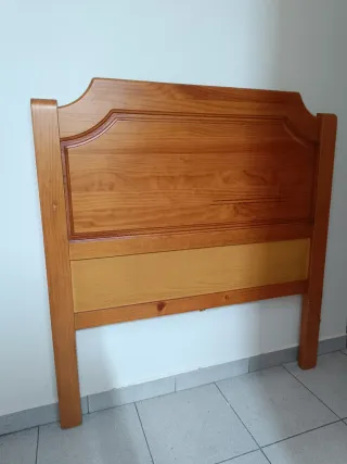 Cabecero de cama madera maciza