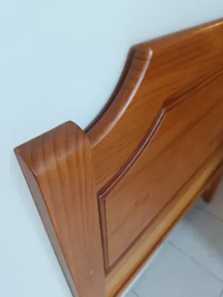 Cabecero de cama madera maciza