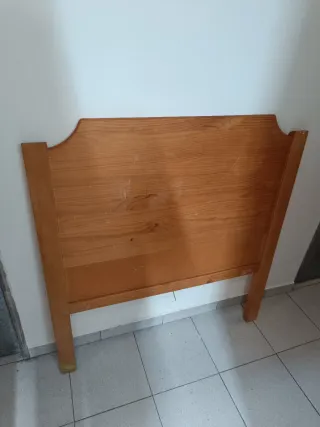 Cabecero de cama madera maciza
