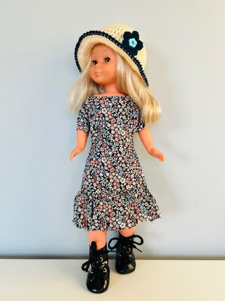 Conjunto Nancy Vestido y Sombrero