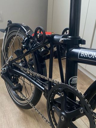 Bicicleta Brompton M 6R Negra