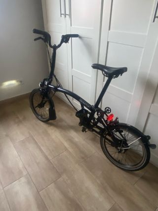 Bicicleta Brompton M 6R Negra