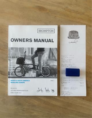 Bicicleta Brompton M 6R Negra