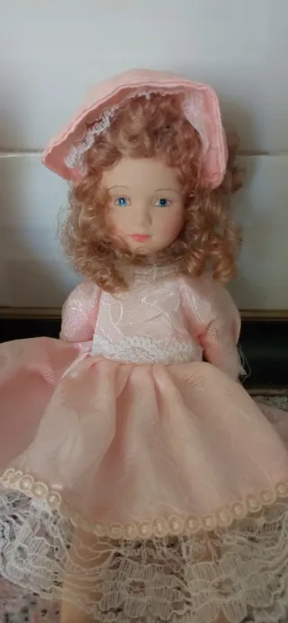 Due bambole vintage in porcellana