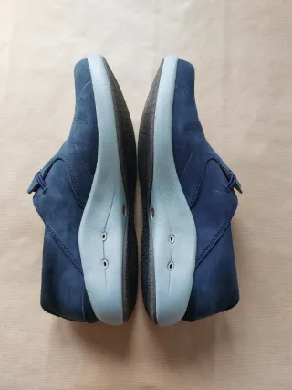 Zapatos Clarks Mujer Nobuk Azul Marino