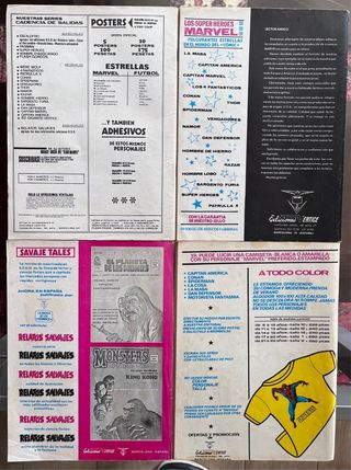Lote comics Fantom de ediciones Vértice