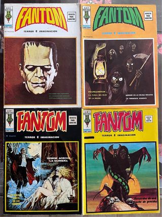 Lote comics Fantom de ediciones Vértice