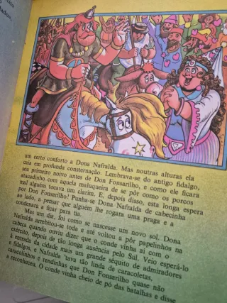 Conjunto de 9 livros de histórias